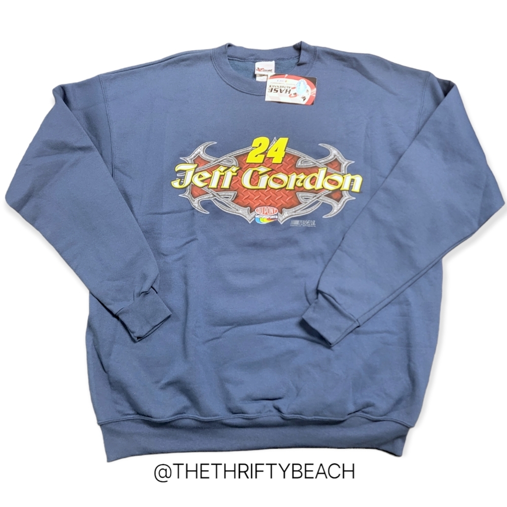 NEW Vintage Jeff Gordon #24 Chase Authentics NASCAR Sweatshirt